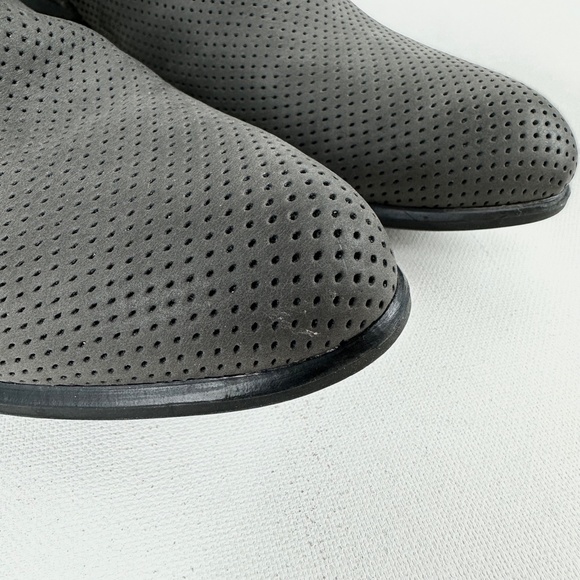 Esprit Tara2 Gray Perforated Ankle Bootie - Picture 6 of 11